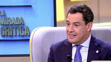 Juanma Moreno, presidente de la Junta de Andalucía: "El gobierno de Sánchez no puede aguantar más de un año. En el 2025 habrá elecciones"