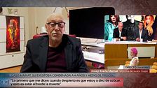 Mainat, tras la sentencia contra su mujer: "Si no me hubiera producido lesiones, no le habrían condenado"