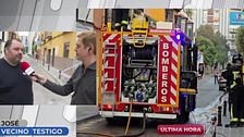 Incendia su casa con su pareja dentro, hablamos con un testigo: "Escuché a una mujer gritando: "que me quiere matar"