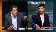 Carlos Enrique Bayo y Alejandro Entrambasaguas discuten por las conspiraciones de los atentados de Cataluña: “No tienes pruebas”