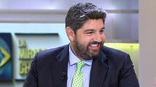 López Miras se reunirá con Pedro Sánchez el día de su cumpleaños: "Tarta no habrá, pero estoy abierto a regalos"