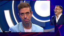 Javier saca a relucir su lado "argentino" y desata la risa en Jorge Javier: "¡En una noche de truenos nos hacemos un hijo relámpago!"