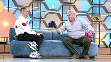 Jorge Javier se parte de risa con la historia de Antonio, que viene a reprender a su amigo: “Va diciendo que soy un comilón”