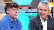 El emotivo reencuentro entre Guillem y el médico que le salvó la vida cuando era pequeño: “Gracias a ti estoy aquí hoy”