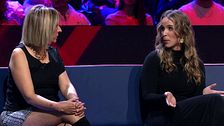 Yaiza, la hermana de Edi, salta contra la madre de Violeta en su primera vez en plató: "Hay que hablar con educación"