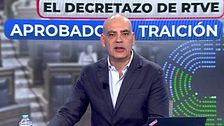La indignación de Nacho Abad con el Gobierno por aprobar un decreto de RTVE: "Deberían estar en Valencia ayudando"