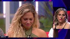 Violeta se queda en ‘shock’ al recibir el mensaje de su madre: "Me he quedado... creo que va por Edi"