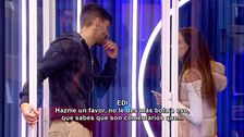 Edi pide a Maica que "no le dé más bola" al comentario de Adrián