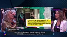 'Demos' somete a debate las fotografías a los reyes: '¿Os parece bien gastar 137.000 euros en dos retratos?'