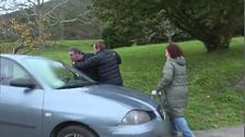 Los padres de la víctima, a punto de llegar a las manos con el conductor que mató a su hijo