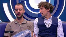 Óscar y Ruvens vuelven a verse con un cariñoso abrazo: "Te he echado mucho de menos"