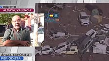 Ángel Expósito, muy preocupado desde Aldaia: "Hay polvo en el ambiente y apenas se puede respirar"