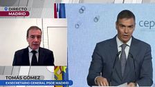 Tomás Gómez, exsecretario del PSOE de Madrid, arremete contra Pedro Sánchez: "Nadie se atreve a discrepar delante de él, quiere el poder absoluto"