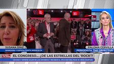 El choque entre Susana Díaz y Paloma Cervilla por Chaves y Griñán: "Me parecen términos impropios de ti"