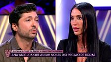 El tenso enfrentamiento de Aurah Ruiz con Ángel Cristo y Ana Illas tras criticar su boda