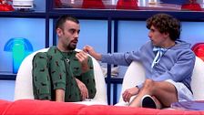 Ruvens confiesa a Óscar lo que siente por él: "Eres la persona con la que mejor me lo estoy pasando aquí"