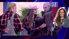 El ataque de risa de Laura Madrueño en directo con el momentazo en la casa de Guadalix: "Madre mía"