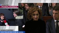La hija de un fallecido por la DANA, que abandonó el funeral al ver a los políticos: "¿Para qué van, para hacerse la foto?"