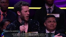 La indignación de Héctor al ser preguntado sobre si el franquismo está muerto: "No podemos blanquear a un fascista"