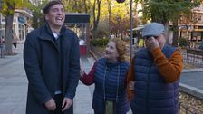El momentazo de Xuso Jones con Manuela, una concursante de 71 años: ''No te arrimes mucho''