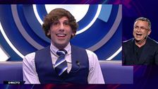 Jorge Javier se parte de risa en medio de su conversación con Óscar en directo: "Hay que tener cuidado con lo que se me pregunta"