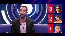 Maica, Ruvens, Óscar y Adrián, últimos nominados de 'Gran Hermano'