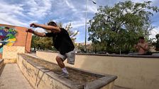 La historia de Rubén Roldán: así alcanzó su récord Guinness en parkour con una sola pierna