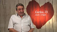 El soltero Carlos rompe a llorar en 'First Dates' al recordar a su mujer recién fallecida: "Han sido 49 años juntos..."