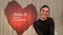 Alicia, tajante ante la poesía que le dedica su cita: "Me gustan los delicuentes, no los poetas"