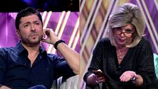 Bárbara Rey irrumpe la entrevista a Ángel Cristo con un mensaje para aclarar lo que está diciendo