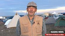 Isidoro Arias, un pastor que no ha querido perderse la rave ilegal de Ciudad Real: ''La gente del pueblo ha venido también''