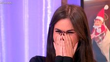 Alexia Rivas, entre lágrimas, tras recibir una emotiva sorpresa de su familia: ''Es el mejor regalo que he tenido''