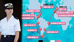 El mapa de ruta de la princesa Leonor: sus destinos y paradas durante los próximos seis meses