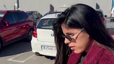 Isa Pantoja reaparece con cara de preocupación tras visitar a su prima Anabel en Canarias