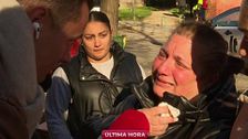 Las lágrimas de dolor de Isabel tras ser desahuciada por la policía: "Estoy enferma"