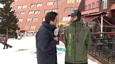 Álex, monitor de Astún, explica el rápido rescate tras el accidente en el telesilla: "La estación tuvo la situación bastante controlada"