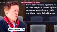 Exclusiva | La declaración de Errejón ante el juez: "Nos besamos mutuamente, no hubo intimidación"