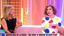 Ágatha Ruiz de la Prada desvela si su novio, José Manuel Díaz-Patón, vivirá con ella en su nueva casa