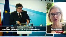 Pilar Rahola, sobre la ruptura de negociaciones entre Junts y PSOE: "Puigdemont no puede ser más claro, la gasolina se acaba"