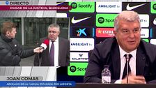El abogado de la familia que ha acusado a Laporta de estafa: "Mi cliente invirtió 2.400.000 euros en su sociedad"