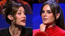 Alexia y Adara, protagonistas de un tenso cara a cara: "Prefiero hacerme famosa de reportera que poniendo los cuernos a mi marido en un reality"