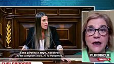 Pilar Rahola cree que hay "demagogia" cuando se dice que Junts "no quiere" apoyar las ayudas: "No se toman en serio a Puigdemont"