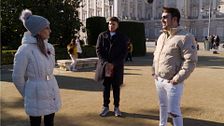 El enfado de una concursante con un viandante por acertar una pregunta: "Te odio"