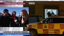 La tristeza de los nietos de la mujer asesinada por su exyerno: "Fue una valiente y salvó a su hija"