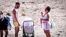 Las primeras imágenes de Anabel Pantoja y David Rodríguez junto a su hija Alma muestra cómo es su relación actual