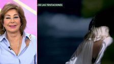 La reacción de Ana Rosa al ver la secuencia de Montoya tras ver a Anita dejándose llevar por la tentación: "Pobre..."