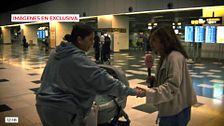 Exclusiva | Anabel Pantoja y David Rodríguez abandonan Gran Canaria junto a su hija Alma