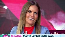 ¡Marta López anuncia en 'TardeAR' que se casa!