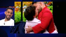 Varios besos entre Miguel Frigenti y Óscar dentro de la casa hacen reaccionar a su novio: "Le echo muchísimo de menos"