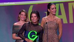 María Martín de Pozuelo sorprendida por ganar el premio 'Moda' en los GenZ Awards: "No me lo creo, millones de gracias"